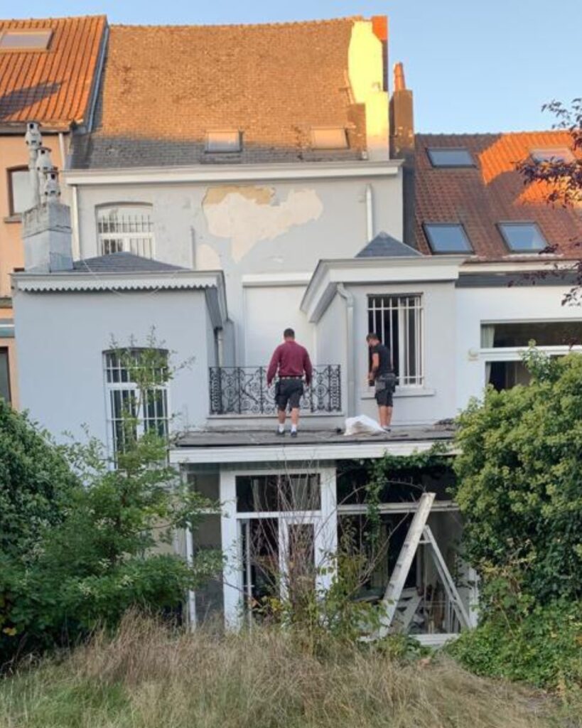 Rénovation façade installation