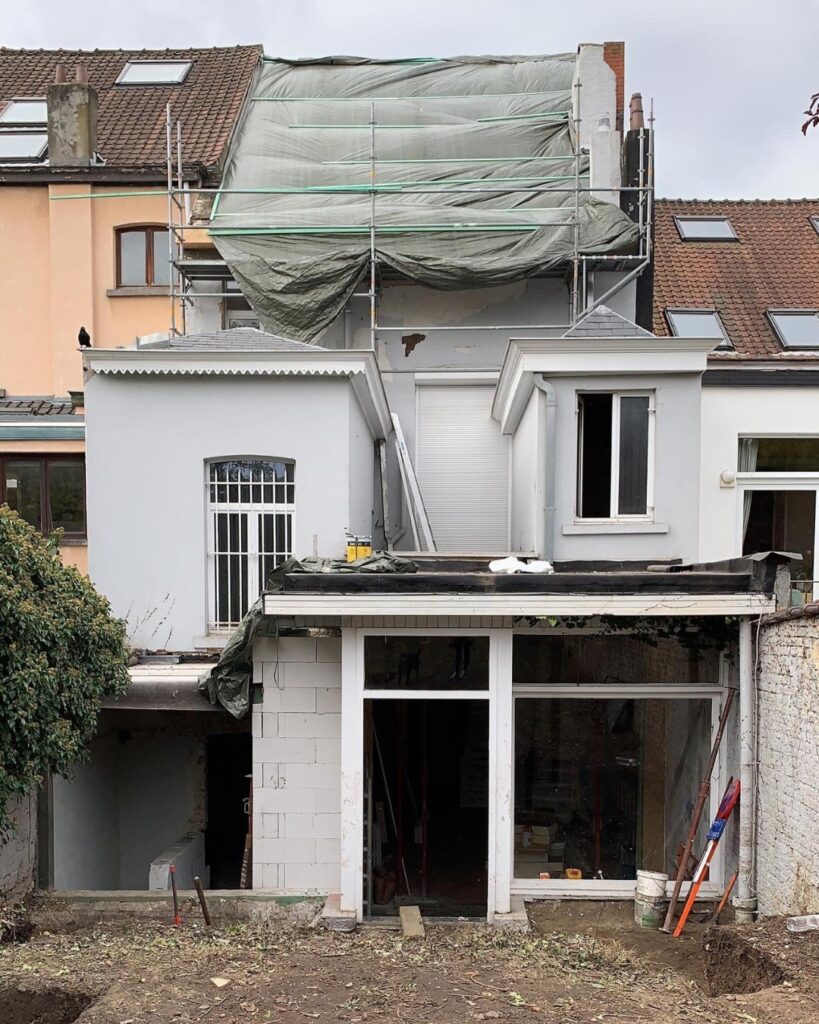 Rénovation façade processus
